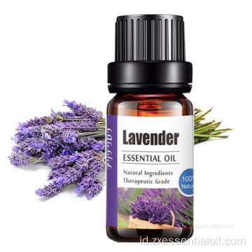 Pasokan pabrik 100% minyak esensial Lavender murni massal